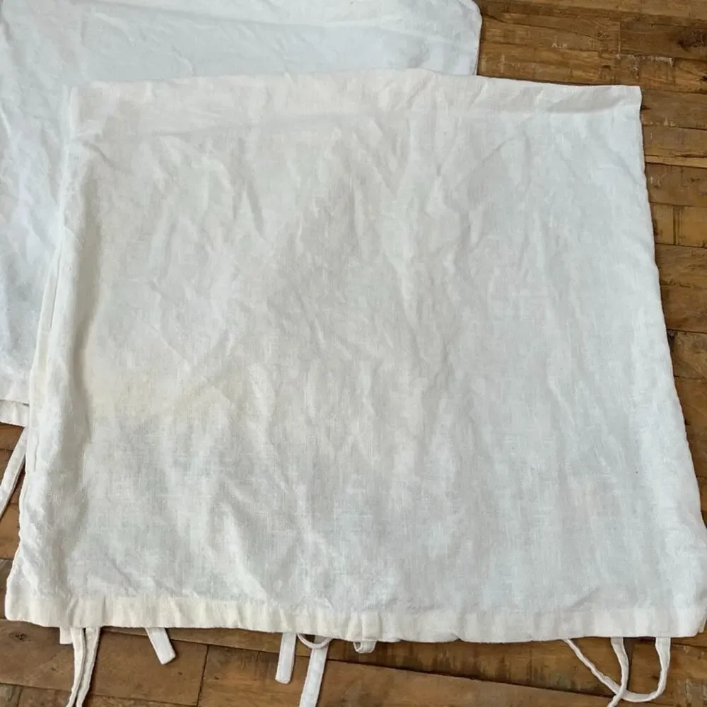 IKEA URSULA 100% Ramie Cushion Covers 23x23